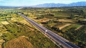 中建五局建造的国道310项目正式开通运营