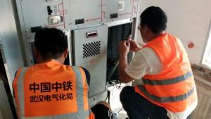 中铁武汉电气化局集团黄黄项目部数百名施工人员将继续奋战在一线